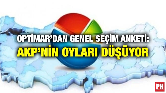 OPTİMAR’DAN GENEL SEÇİM ANKETİ: AKP’NİN OYLARI DÜŞÜYOR