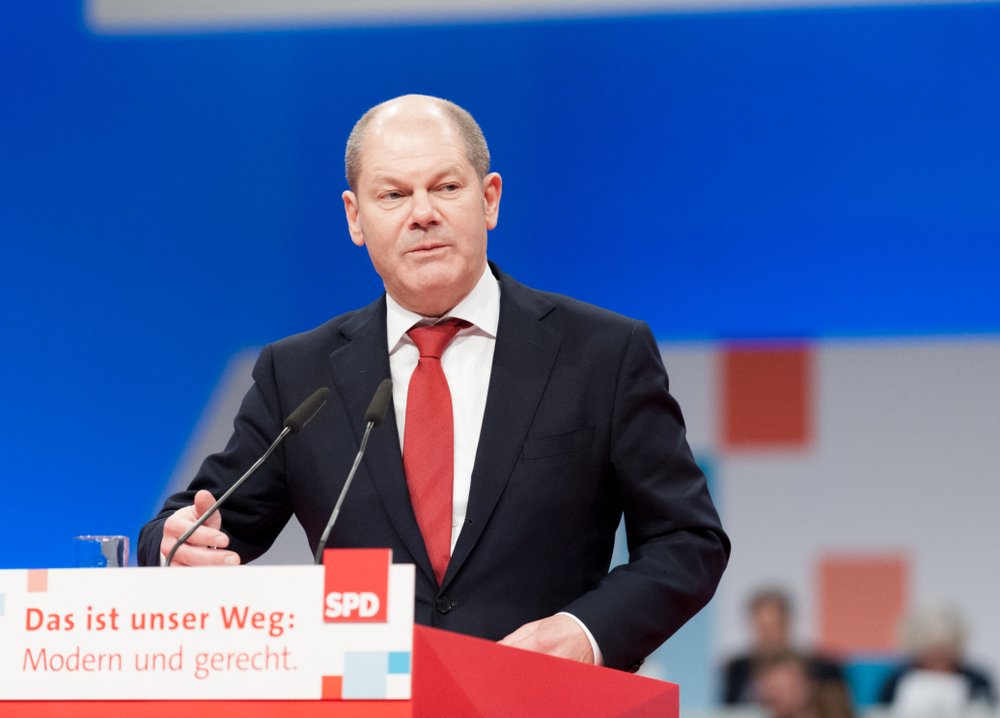 Maliye Bakanı Olaf Scholz (Fotoğraf: Shutterstock)