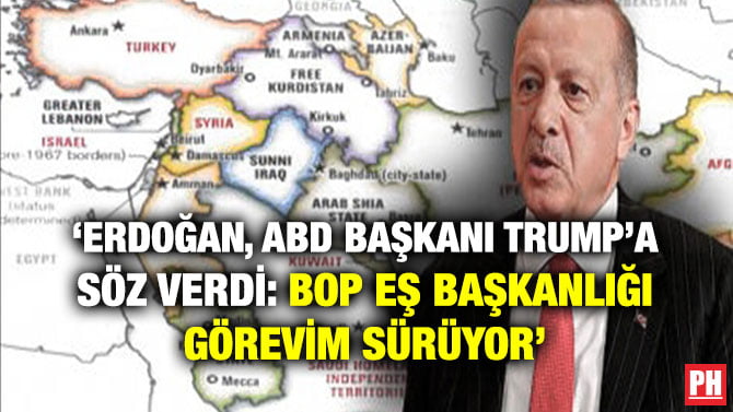 ‘ERDOĞAN, ABD BAŞKANI TRUMP’A SÖZ VERDİ: BOP EŞ BAŞKANLIĞI GÖREVİM SÜRÜYOR’