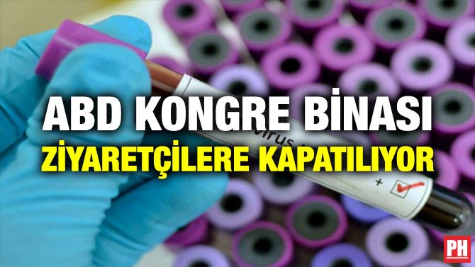 ABD KONGRE BİNASI ZİYARETÇİLERE KAPATILIYOR