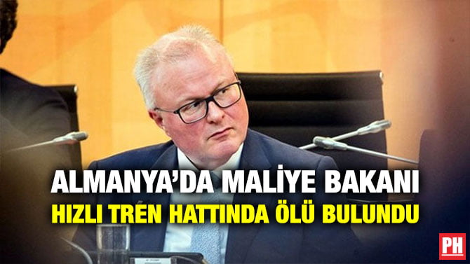 ALMANYA’DA MALİYE BAKANI HIZLI TREN HATTINDA ÖLÜ BULUNDU