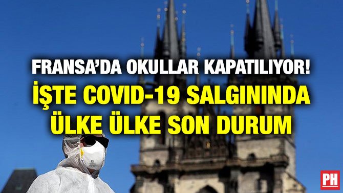 FRANSA’DA MAĞAZALAR KAPATILIYOR! İŞTE COVID-19 SALGININDA ÜLKE ÜLKE SON DURUM
