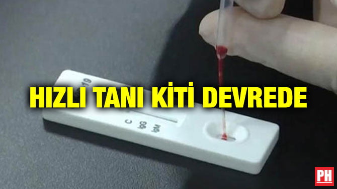 HIZLI TANI KİTİ DEVREDE
