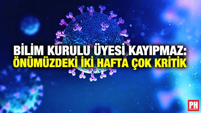 BİLİM KURULU ÜYESİ KAYIPMAZ: ÖNÜMÜZDEKİ İKİ HAFTA ÇOK KRİTİK