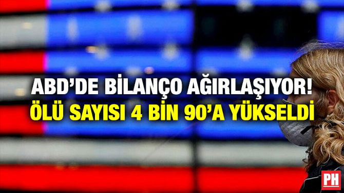 ABD’DE BİLANÇO AĞIRLAŞIYOR! ÖLÜ SAYISI 4 BİN 90’A YÜKSELDİ