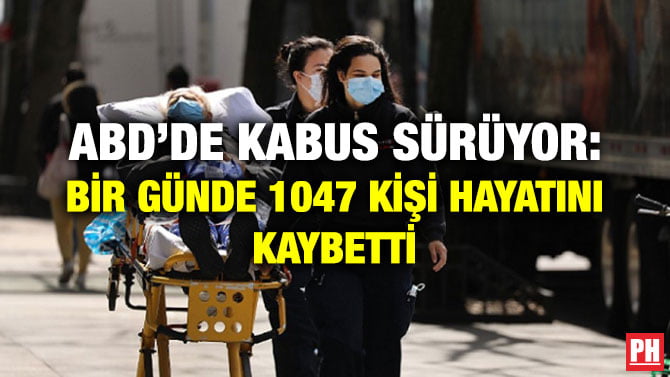 ABD’DE KABUS SÜRÜYOR: BİR GÜNDE 1047 KİŞİ HAYATINI KAYBETTİ