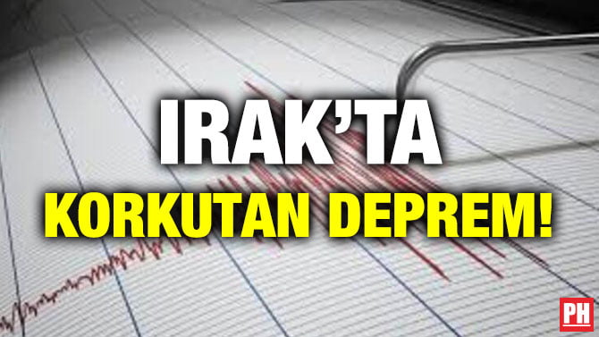 Irak’ta Korkutan Deprem!