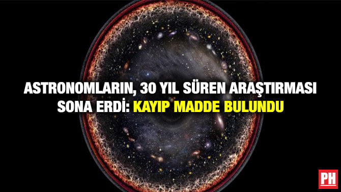 ASTRONOMLARIN, 30 YIL SÜREN ARAŞTIRMASI SONA ERDİ: KAYIP MADDE BULUNDU
