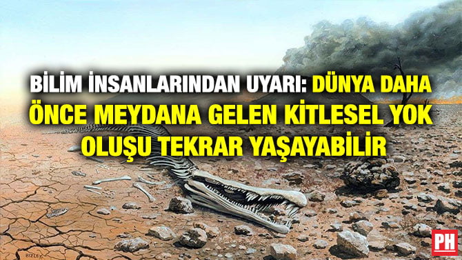 BİLİM İNSANLARINDAN UYARI: DÜNYA DAHA ÖNCE MEYDANA GELEN KİTLESEL YOK OLUŞU TEKRAR YAŞAYABİLİR