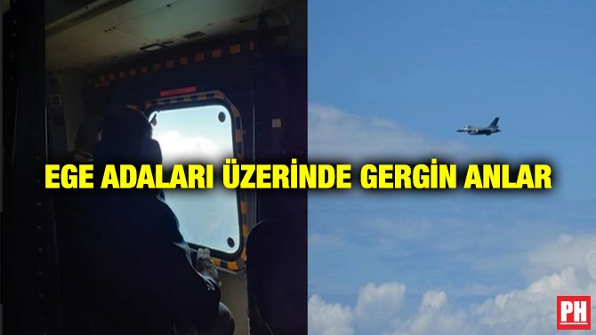 EGE ADALARI ÜZERİNDE GERGİN ANLAR