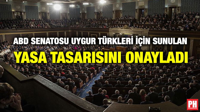 ABD SENATOSU UYGUR TÜRKLERİ İÇİN SUNULAN YASA TASARISINI ONAYLADI