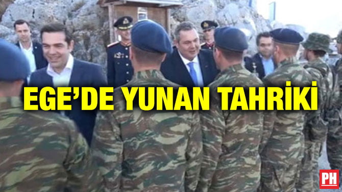 EGE’DE YUNAN TAHRİKİ