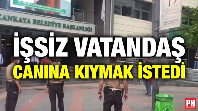 İŞSİZ VATANDAŞ CANINA KIYMAK İSTEDİ