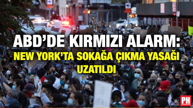 ABD’DE KIRMIZI ALARM: NEW YORK’TA SOKAĞA ÇIKMA YASAĞI UZATILDI