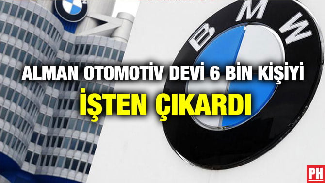 ALMAN OTOMOTİV DEVİ 6 BİN KİŞİYİ İŞTEN ÇIKARDI