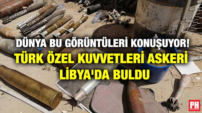 DÜNYA BU GÖRÜNTÜLERİ KONUŞUYOR! TÜRK ÖZEL KUVVETLERİ ASKERİ LİBYA’DA BULDU