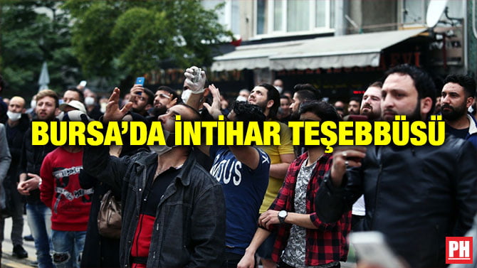 BURSA’DA İNTİHAR TEŞEBBÜSÜ