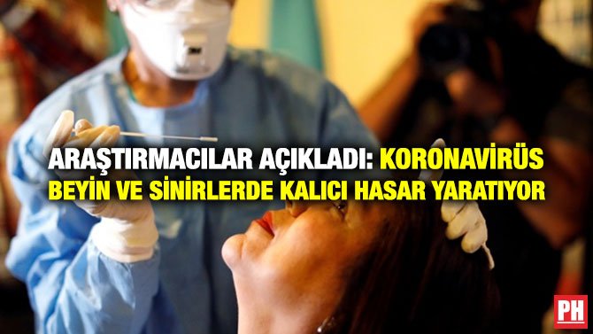 ARAŞTIRMACILAR AÇIKLADI: KORONAVİRÜS BEYİN VE SİNİRLERDE KALICI HASAR YARATIYOR
