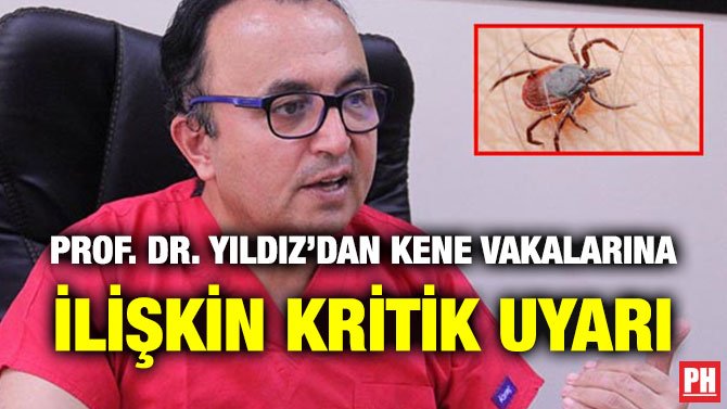PROF. DR. YILDIZ’DAN KENE VAKALARINA İLİŞKİN KRİTİK UYARI