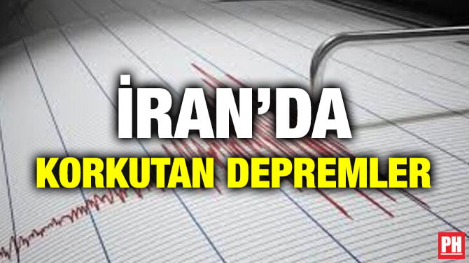 İRAN’DA KORKUTAN DEPREM!