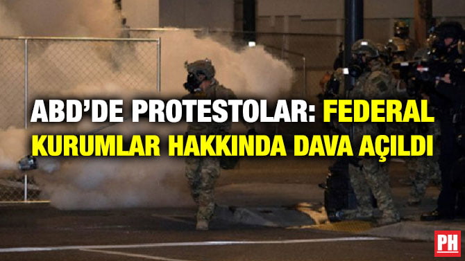 ABD’DE PROTESTOLAR: FEDERAL KURUMLAR HAKKINDA DAVA AÇILDI