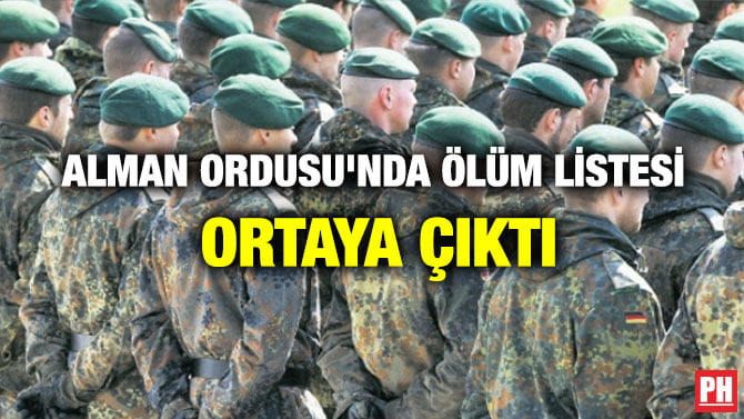ALMAN ORDUSU’NDA ÖLÜM LİSTESİ ORTAYA ÇIKTI
