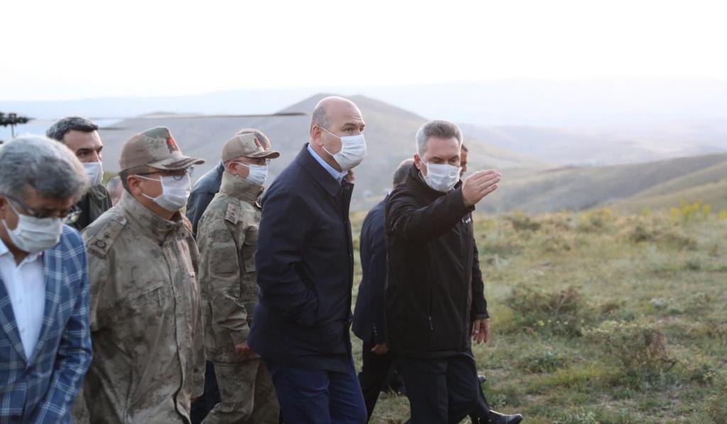 Bakan Soylu açıklamanın ardından helikopterle kaza bölgesine hareket etti.