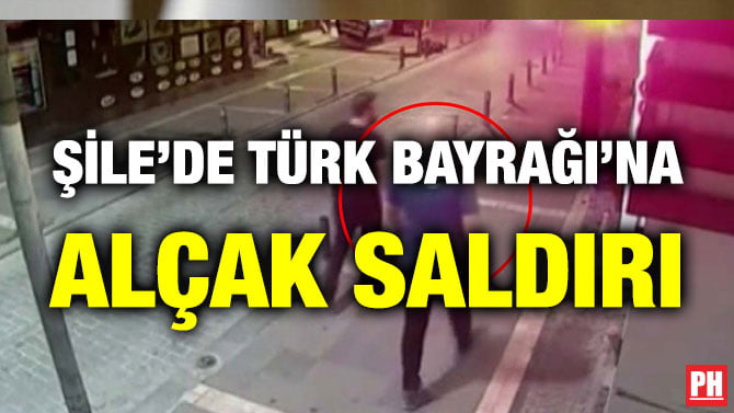 ŞİLE’DE TÜRK BAYRAĞI’NA ALÇAK SALDIRI
