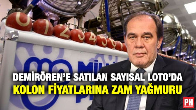 DEMİRÖREN’E SATILAN SAYISAL LOTO’DA KOLON FİYATLARINA ZAM YAĞMURU
