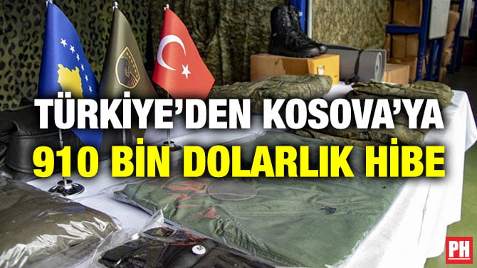 TÜRKİYE’DEN KOSOVA’YA 910 BİN DOLARLIK HİBE