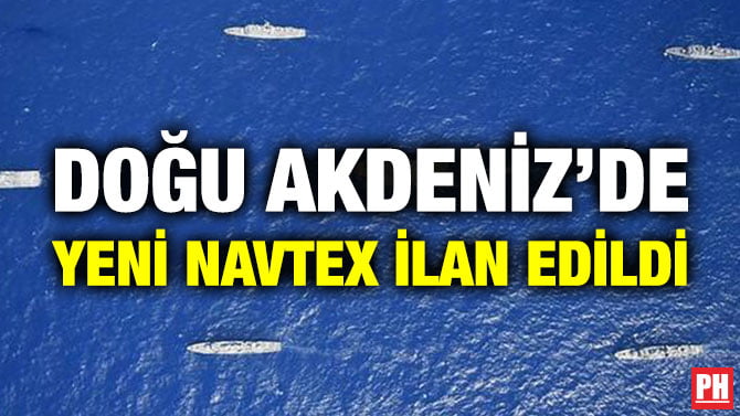 ORUÇ REİS GEMİSİ İÇİN AKDENİZ’DE YENİ NAVTEX İLAN EDİLDİ