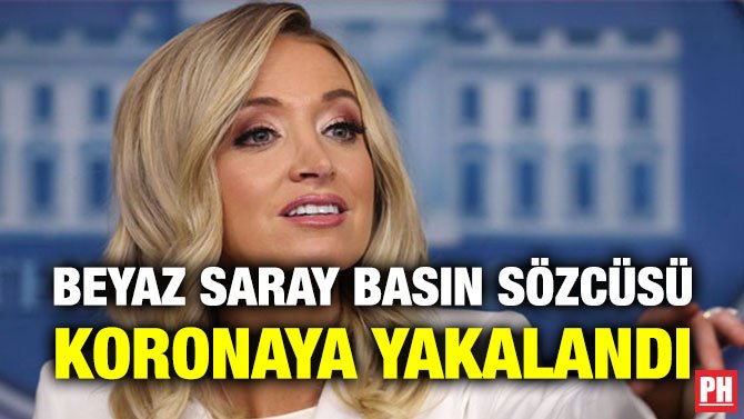 BEYAZ SARAY BASIN SÖZCÜSÜ KORONAYA YAKALANDI
