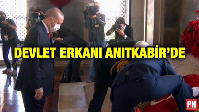 DEVLET ERKANI ANITKABİR’DE