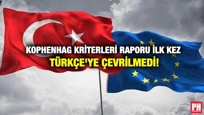 KOPHENHAG KRİTERLERİ RAPORU İLK KEZ TÜRKÇE’YE ÇEVRİLMEDİ!