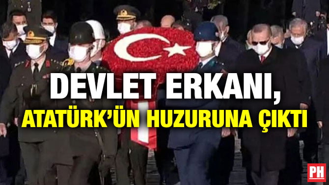 DEVLET ERKANI, ATATÜRK’ÜN HUZURUNA ÇIKTI