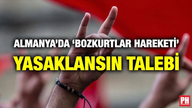 ALMANYA’DA ‘BOZKURTLAR HAREKETİ’ YASAKLANSIN TALEBİ