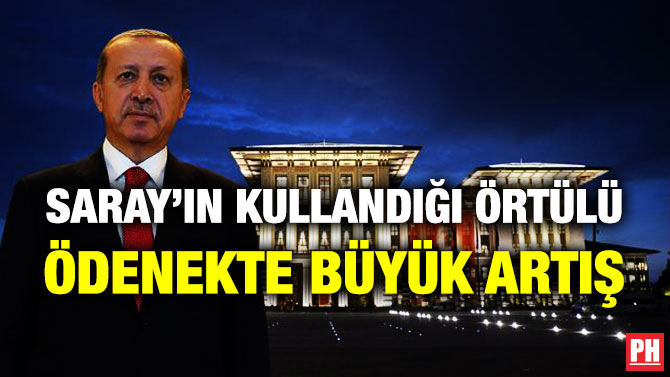 SARAY’IN KULLANDIĞI ÖRTÜLÜ ÖDENEKTE BÜYÜK ARTIŞ