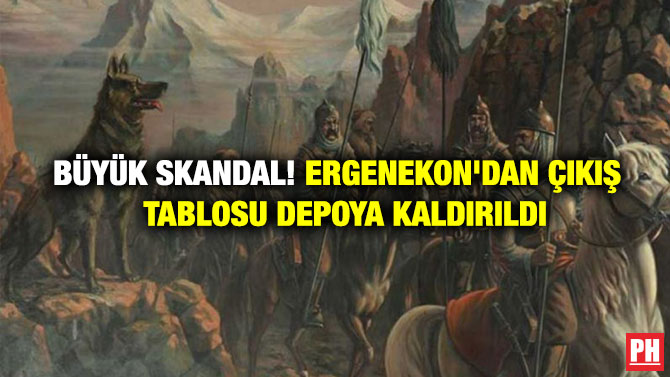 BÜYÜK SKANDAL! ERGENEKON’DAN ÇIKIŞ TABLOSU DEPOYA KALDIRILDI