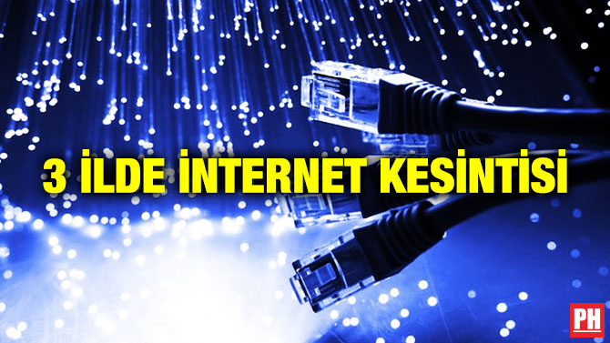 3 İlde İnternet Kesintisi