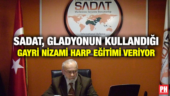SADAT, Gladyonun Kullandığı Gayri Nizami Harp Eğitimi Veriyor