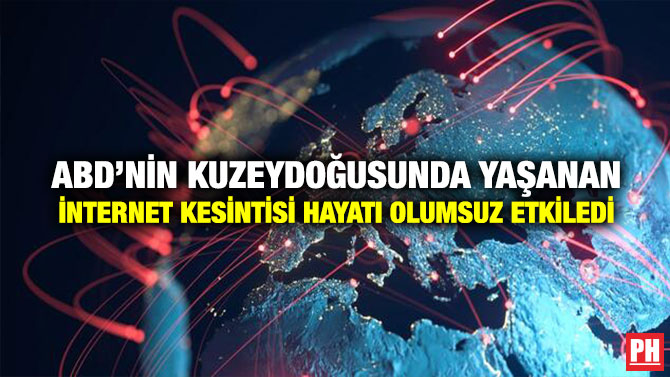 ABD’nin Kuzeydoğusunda Yaşanan İnternet Kesintisi Hayatı Olumsuz Etkiledi
