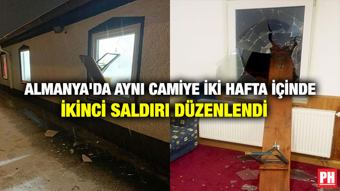 ALMANYA’DA AYNI CAMİYE İKİ HAFTA İÇİNDE İKİNCİ SALDIRI DÜZENLENDİ