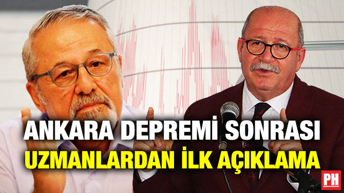 Ankara Depremi Sonrası Uzmanlardan İlk Açıklama