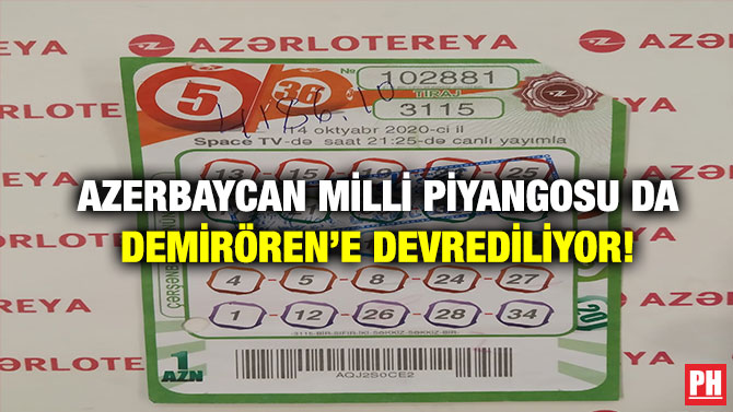 Azerbaycan Milli Piyangosu da Demirören’e Devrediliyor!