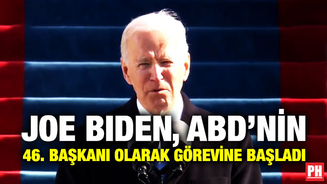 Joe Biden, ABD’nin 46. Başkanı Olarak Görevine Başladı