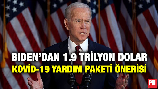 Bıden’dan 1.9 trilyon Dolar Kovid-19 Yardım Paketi Önerisi