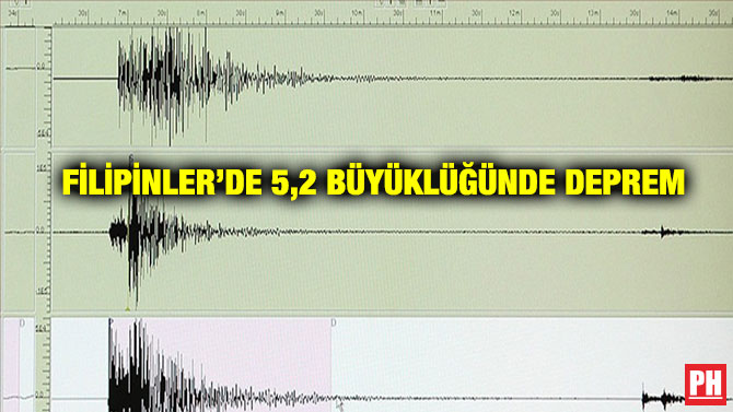 Filipinler’de 5,2 Büyüklüğünde Deprem