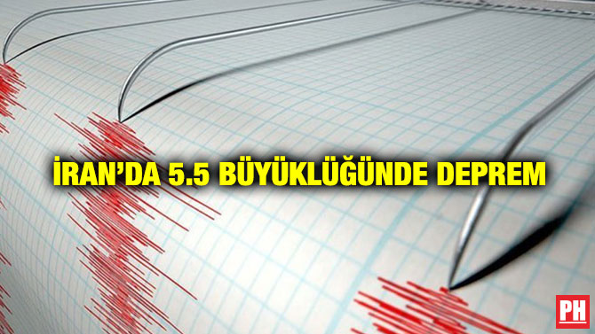 İran’da 5.5 Büyüklüğünde Deprem