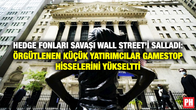 Hedge Fonların Savaşı Wall Street’i Salladı: Örgütlenen Küçük Yatırımcılar GameStop Hisselerini Yükseltti