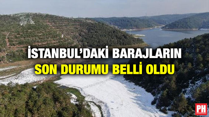 İstanbul’daki Barajların Son Durumu Belli Oldu